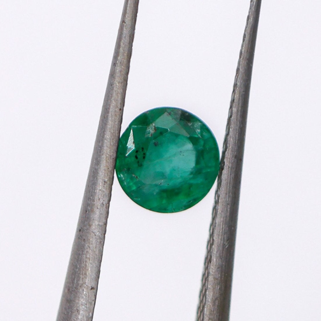 Gemstones-Zambian Emeralds || Round 5mm || May Birthstone || Certified Emerald || Loose Emerald Gemstone || All Natural Earth Mined || - NNJGemstones