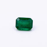 Gemstones-Zambian Emerald Loose Gems | Emerald Cut 7x5mm | May | AAA Natural Earth Mined | Green Center Stone | Semi Mount | One Carat | - NNJGemstones