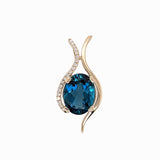 Natural Oval Cut London Blue Topaz – Calibrated Loose Faceted Gemstone for Jewelry Making