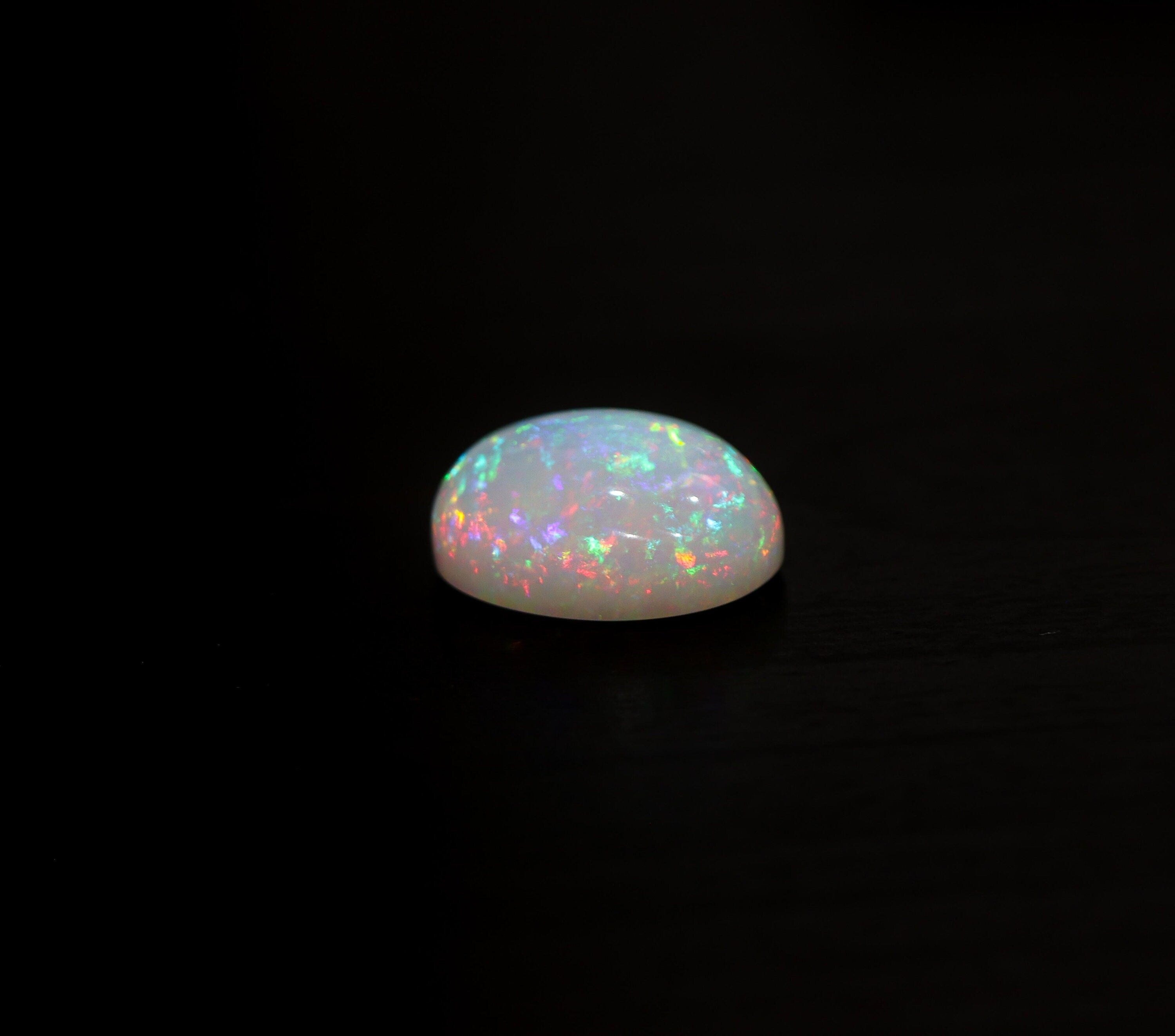 Gemstones-Beautiful Ethiopian Opal Loose Gemstone || Oval 17x12.5mm || Loose Gemstone || October Birthstone || Customizable || - NNJGemstones