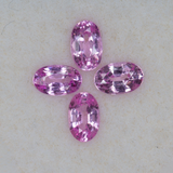 Natural Pink Sapphire Oval 5x3mm 0.32cts – Heat Treated Loose Gemstone for Ring or Pendant