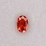 AAA Ceylon Padparadscha Sapphire 0.36ct Oval 5x3.2mm – Natural Earth Mined Heat Treated Loose Gemstone – One Stone