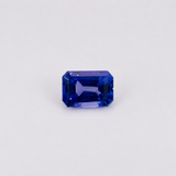 Natural Earth Mined AAA Deluxe Tanzanite Emerald Cut 7x5mm 1.14cts – Heat Treated Loose Gemstone for Fine Jewellery Design - One Stone