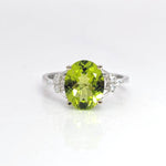 Gemstones-Certified Arizona Green Peridot Loose Gemstones | Oval Shape 5x3 7x5 8x6 9x7 10x8 11x9 | August Birthstone | Jewelry Center Stone Setting - NNJGemstones