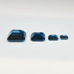 Gemstones-London Blue Topaz Loose Gemstone | Emerald Cut 5x3 6x4 7x5 8x6 9x7 10x8 11x9 12x10 | December Birthstone | LBT Stone Setting Certified - NNJGemstones