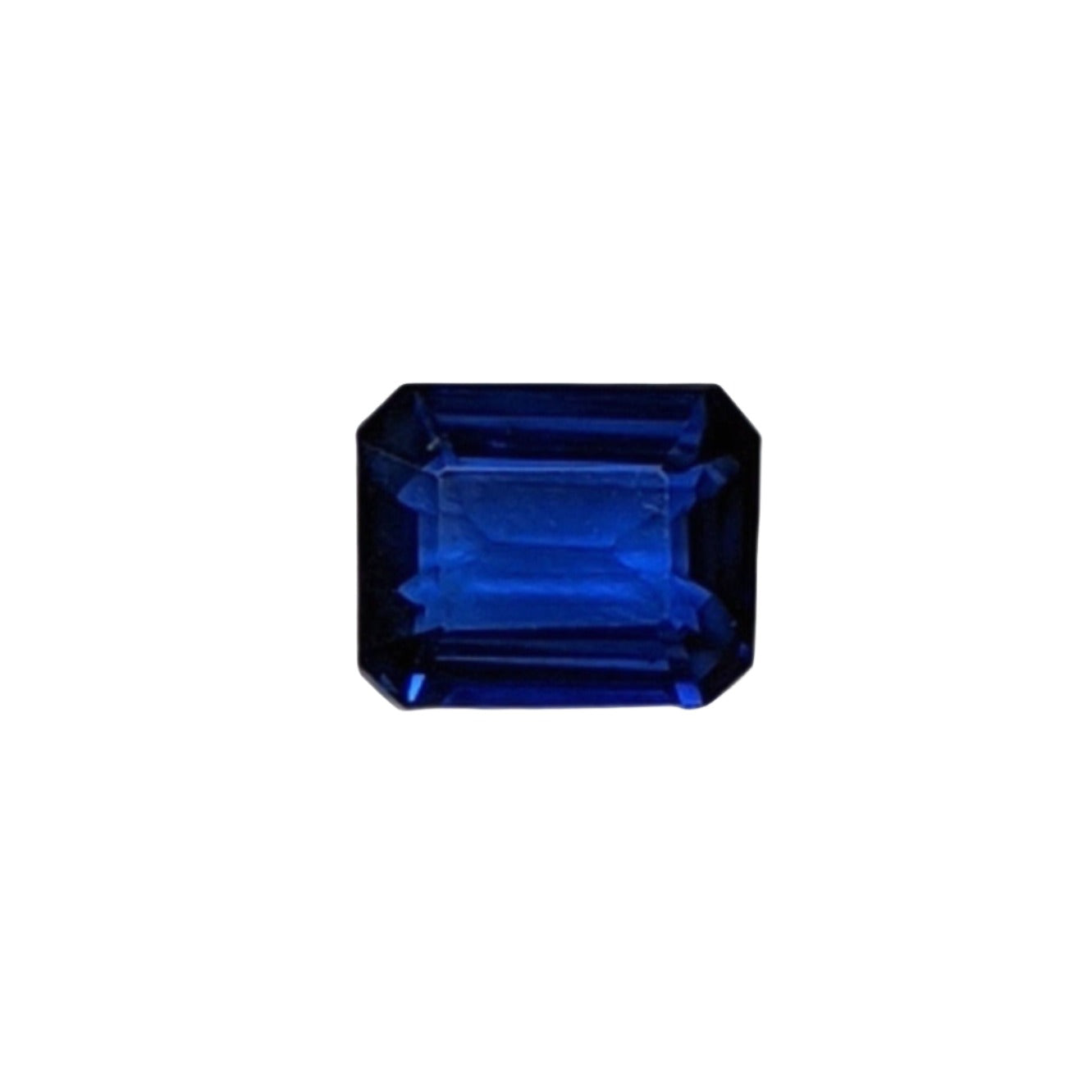 Gemstones-Blue Sapphire Loose Gemstones | Diffused Sapphires | Emerald Cut 6x5mm 7x5mm | September Birthstone | Jewelry Stone Setting | Pair - NNJGemstones