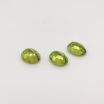Gemstones-Certified Arizona Green Peridot Loose Gemstones | Oval Shape 5x3 7x5 8x6 9x7 10x8 11x9 | August Birthstone | Jewelry Center Stone Setting - NNJGemstones