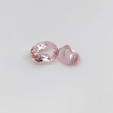 Gemstones-Certified Pink Morganite Loose Gemstone | AAA Cor de Rosa Gem | Oval Shape 5x4mm 6x4mm 7x5mm 8x6mm 9x7mm | Natural Earth Mined - NNJGemstones
