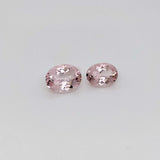 Gemstones-Certified Pink Morganite Loose Gemstone | AAA Cor de Rosa Gem | Oval Shape 5x4mm 6x4mm 7x5mm 8x6mm 9x7mm | Natural Earth Mined - NNJGemstones