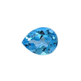 Swiss Blue Topaz Natural Loose Gemstones | Pear Shape 16x11, 14x9, 12x8, 9x7, 8x6, 7x5, 6x4mm | December | Center Stone Setting | Certified