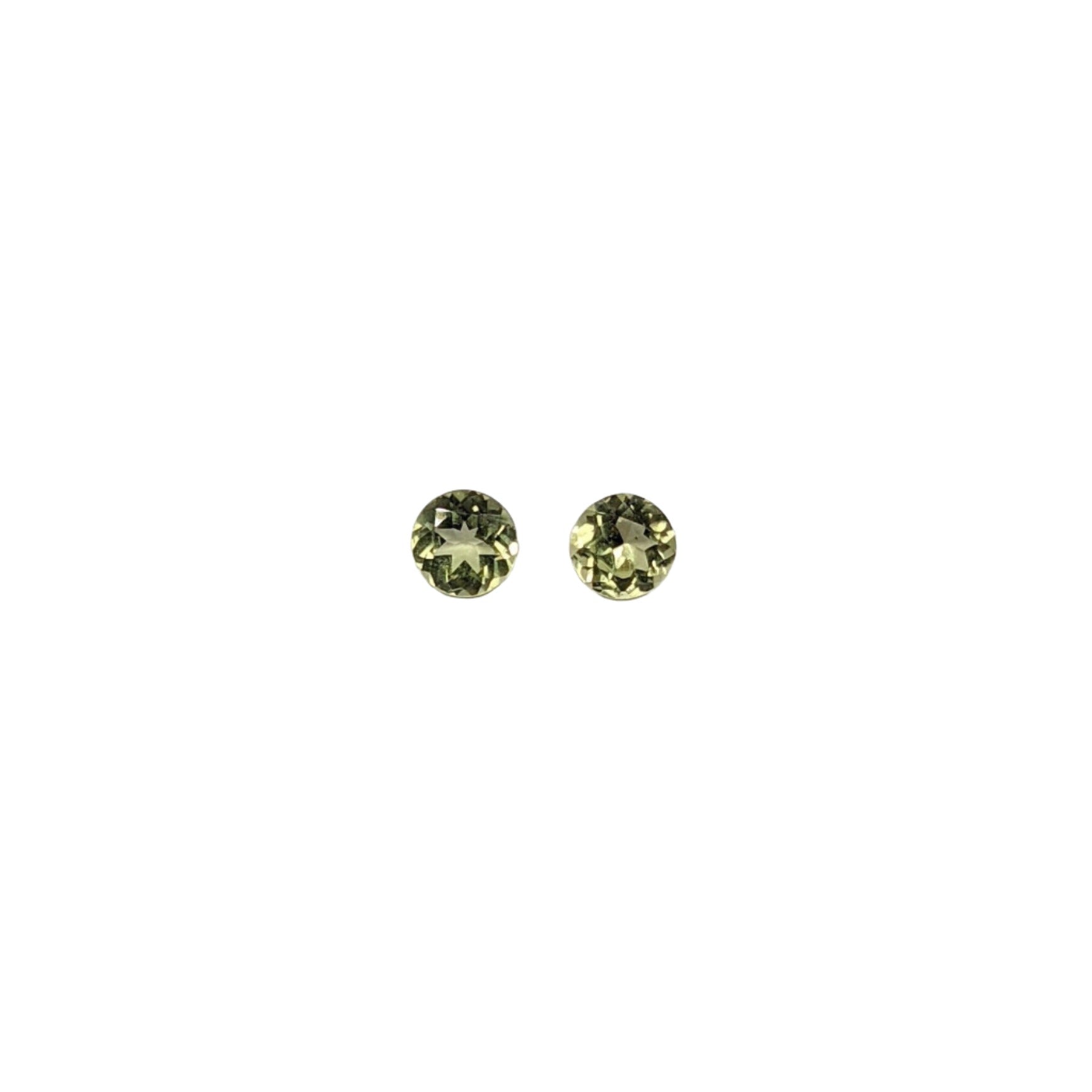 Natural Arizonian Peridot | Round Shape | 3.5mm 4mm| Gemstone | August Birthstone |Jewelry Center Stone | Certified