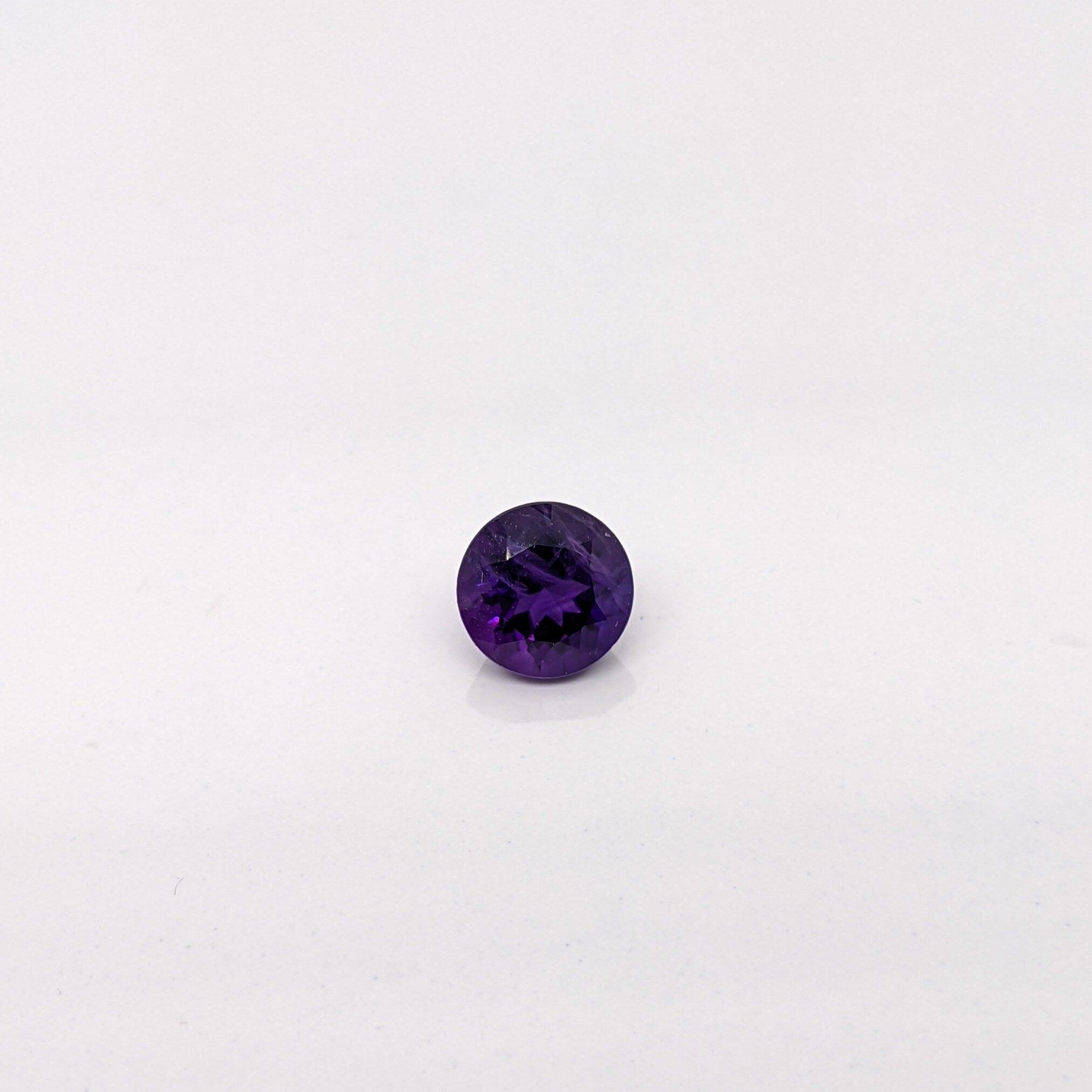 Gemstones-Certified Amethyst Loose Gemstone | Round 3.5mm 4mm 6mm 7mm 9mm 10mm | Zambian & Uruguay | February Birthstone | Purple | Jewelry Center - NNJGemstones
