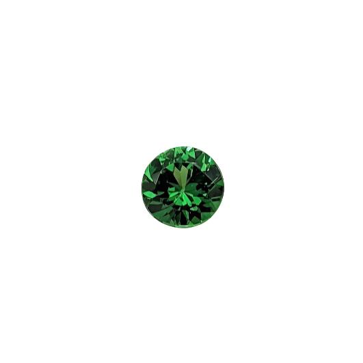 Natural and Untreated Green Tsavorite Garnet Loose Gemstones | Round 4mm 5mm | January Birthstone | Jewelry Center Stone | Pair | Semi Mount