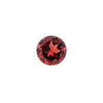 Natural and Untreated Red Garnet Loose Gemstones | Round 3mm 4mm 5mm | January Birthstone | Jewelry Center Stone | Single Pair | Semi Mount