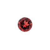 Natural and Untreated Red Garnet Loose Gemstones | Round 3mm 4mm 5mm | January Birthstone | Jewelry Center Stone | Single Pair | Semi Mount