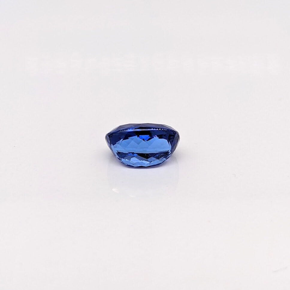 Deluxe AAAA Tanzanite Loose Gemstone | Cushion Cut 11x7mm | December Birthstone | Block D | Blue Center Stone for Jewelry Design | 4 Carat
