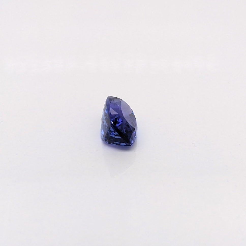 Deluxe AAAA Tanzanite Loose Gemstone | Cushion Cut 11x7mm | December Birthstone | Block D | Blue Center Stone for Jewelry Design | 4 Carat