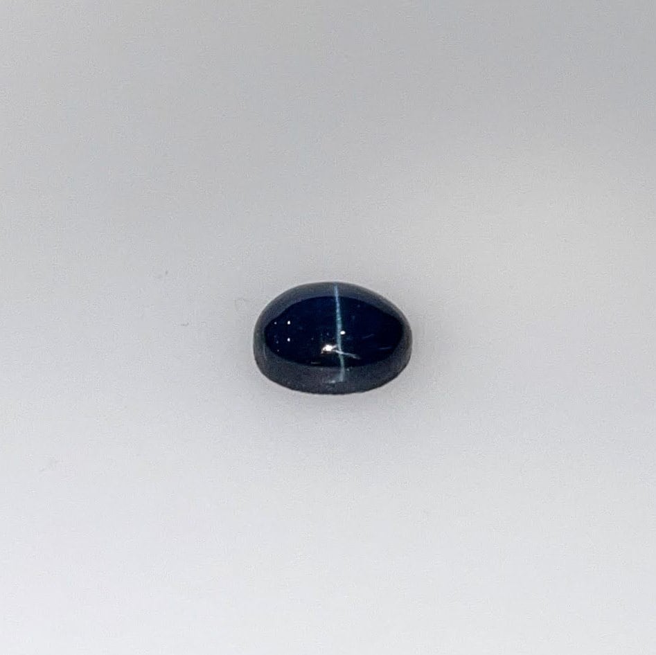 Gemstones-Midnight Blue Star Sapphire || Diffused || Oval 9x7mm 10x8mm || Loose Gemstone || September Birthstone || Jewelry Stone Setting || - NNJGemstones