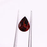 Gemstones-Natural and Untreated Red Garnet Loose Gemstones | Pear 6x4mm 7x5mm 8x6mm | January Birthstone | Customizable | Single or Pair | - NNJGemstones