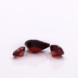 Gemstones-Natural and Untreated Red Garnet Loose Gemstones | Pear 6x4mm 7x5mm 8x6mm | January Birthstone | Customizable | Single or Pair | - NNJGemstones