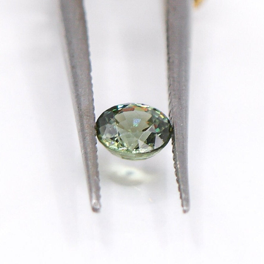 Gemstones-Natural Namibian Demantoid Loose Gemstones | Round 4.25mm | Green Garnet | January Birthstone | Jewelry Center Stone | Single or Pair | - NNJGemstones